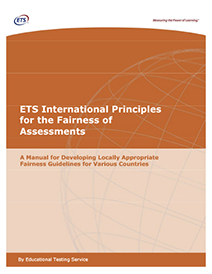 Image des principes internationaux ETS pour l’équité des évaluations
