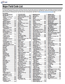 Télécharger la liste des codes de champs majeurs en PDF