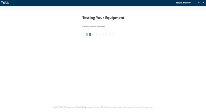 Test de votre équipement