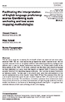 En savoir plus sur la facilitation de l’interprétation des scores de maîtrise de l’anglais : combiner l’ancrage d’échelle et les méthodologies de cartographie des scores aux tests