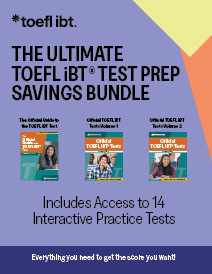 The three prep books included. Text informs that this bundle includes 14 interactive practice tests—everything you need to do your best on test day.
